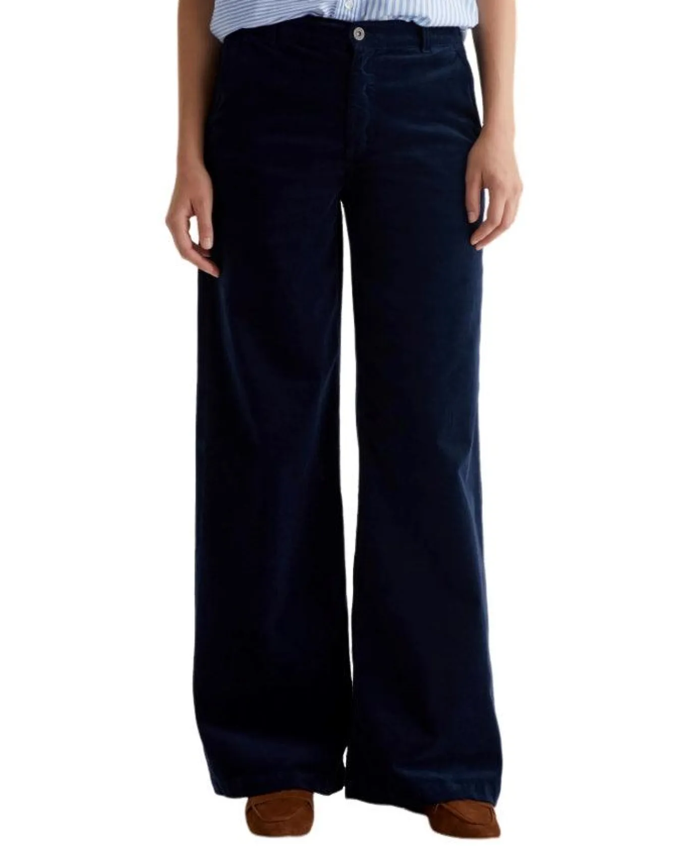 Adriano Goldschmied Jeans Stella Wide Leg Corduroy Palazzo Pant