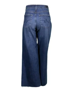 AG Jeans Saige Wide Leg Crop Jeans Enigma