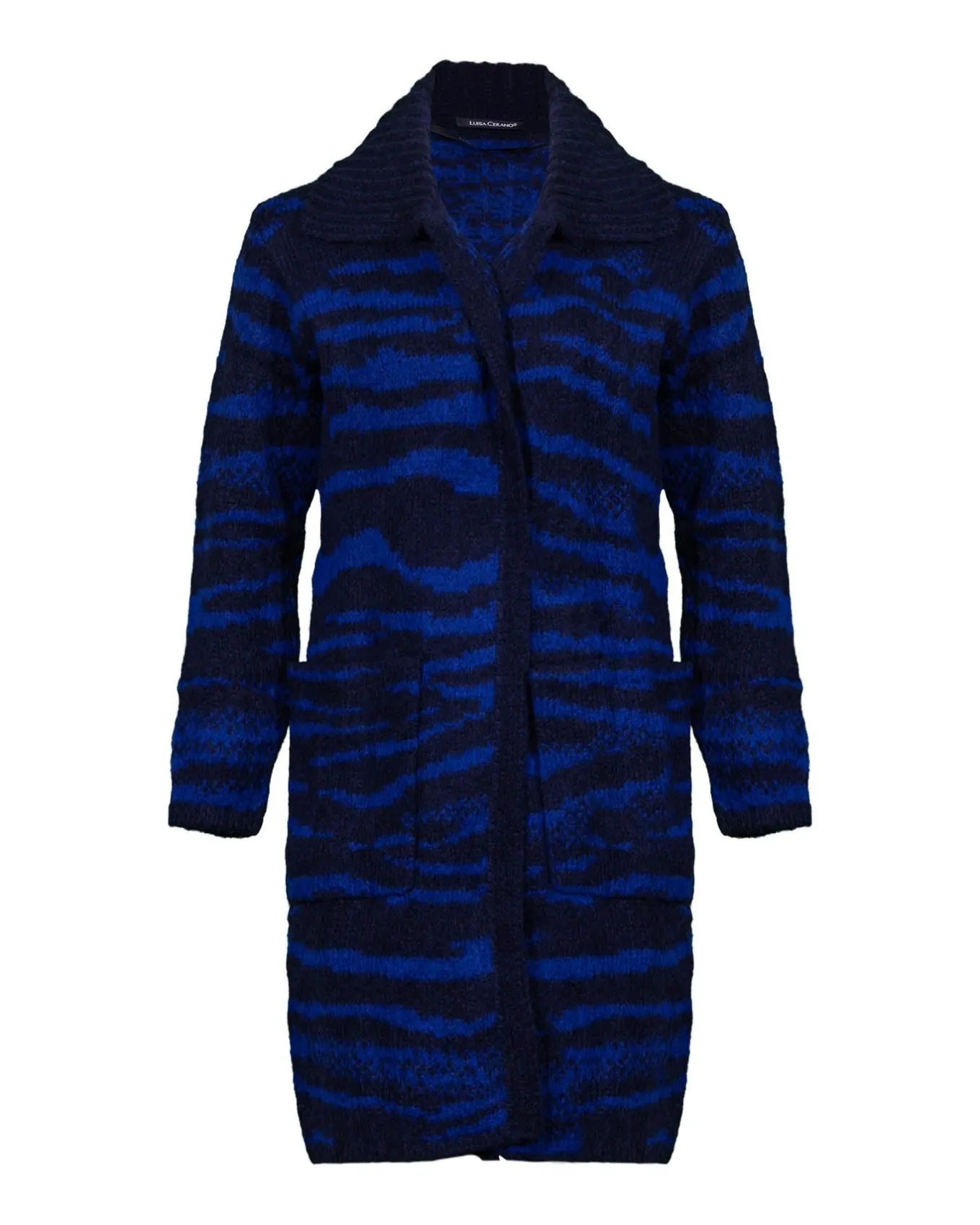 Animal Print Long Cardigan