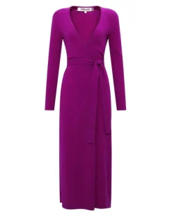 Astrid Cashmere Wool Wrap Dress