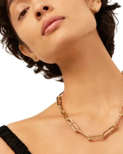 Balloon Link Chain Gold