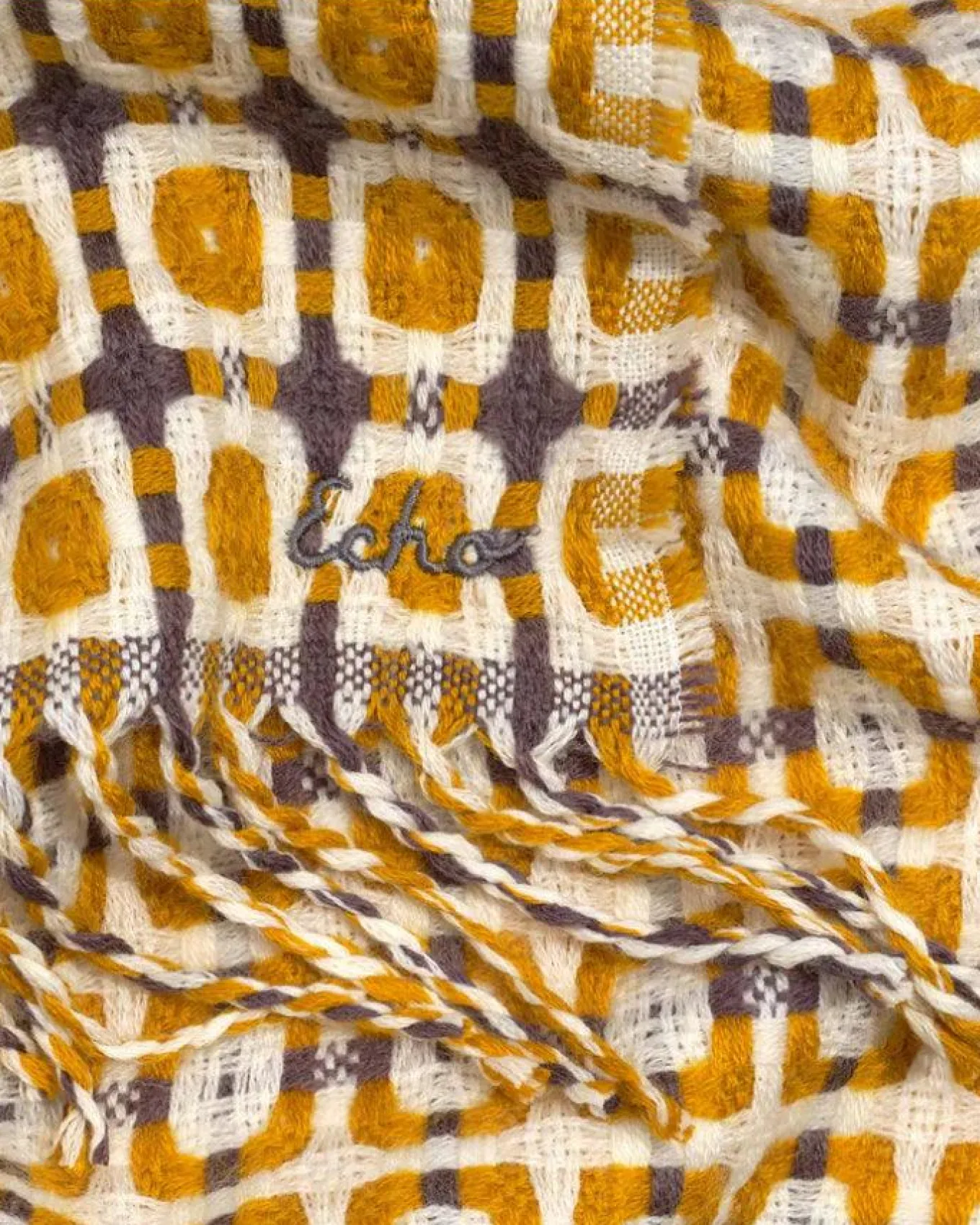 Basket Weave Wrap Scarf