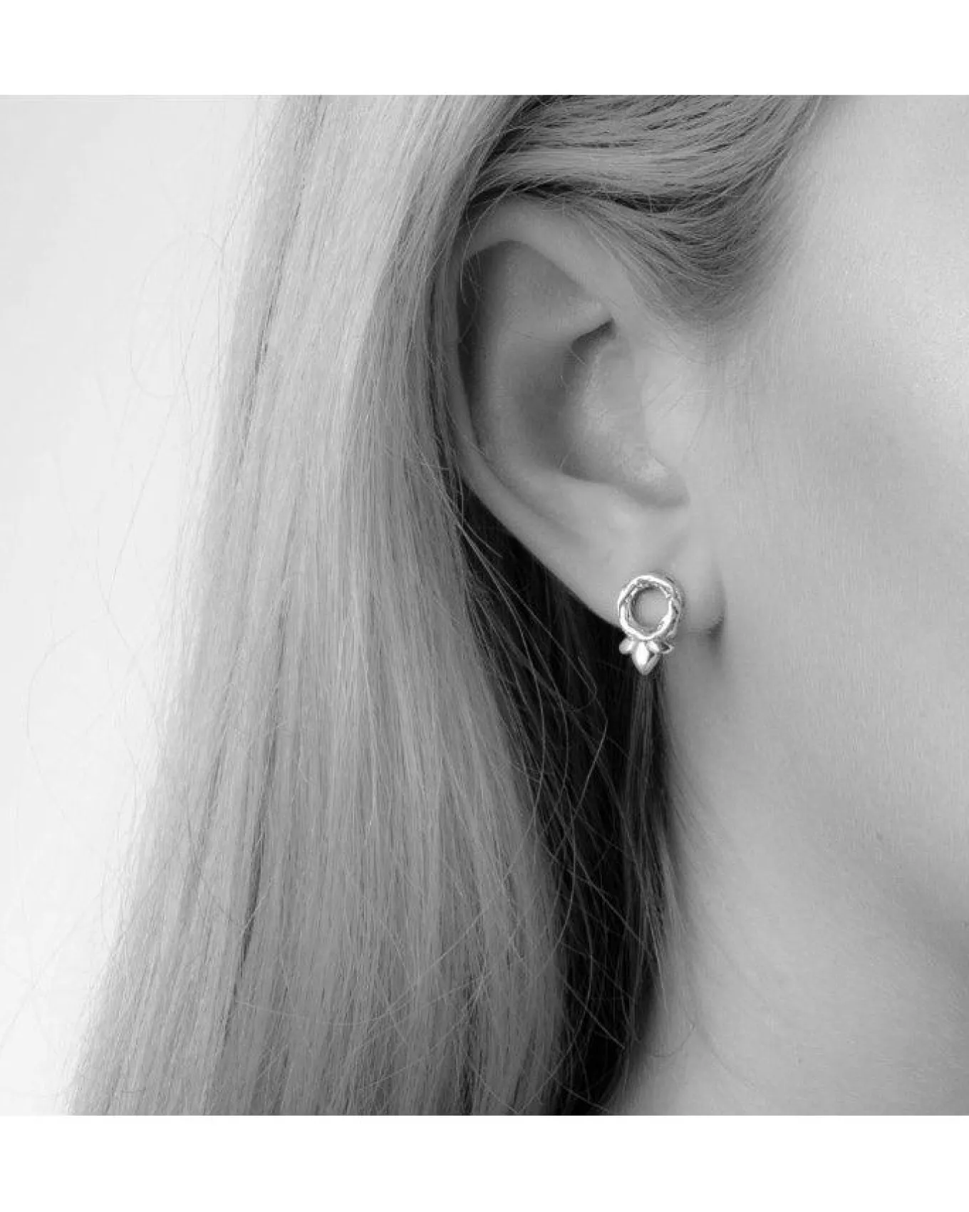 Bloodline Design Eternal Vine Floret Stud Earrings