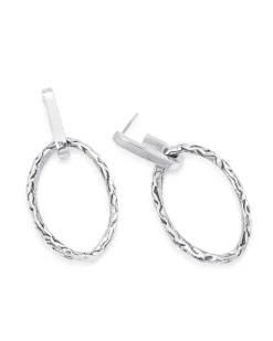 Bloodline Design Large Modern Vintage Earrings