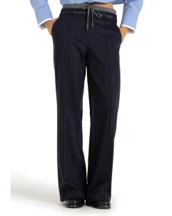 Cambio Ava Double Waist Pinstripe Pant