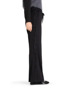Cambio Ava Side Stud Sequin Stripe Pant