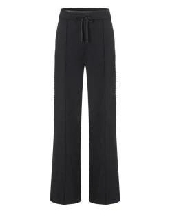 Cambio Ava Side Stud Sequin Stripe Pant