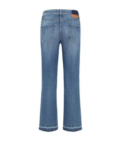 Cambio Francesca Denim Raw Hem Detail Jeans