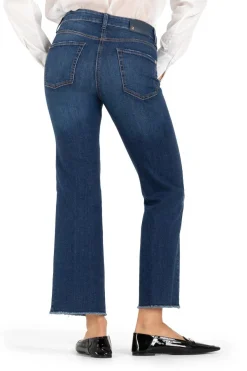 Cambio Franseca Raw Edge Ankle Jeans