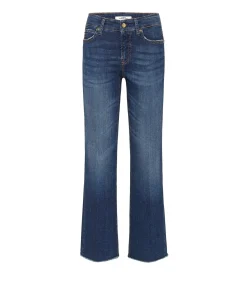 Cambio Franseca Raw Edge Ankle Jeans