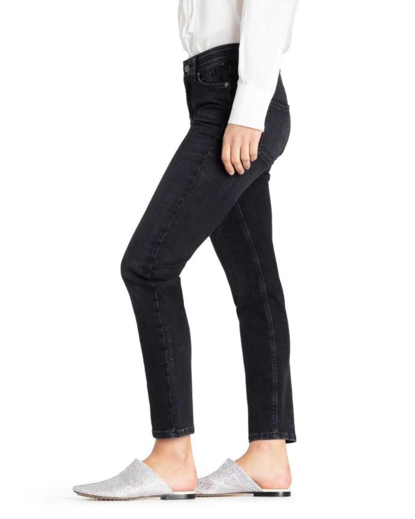 Cambio Piper Slim Cropped Jeans