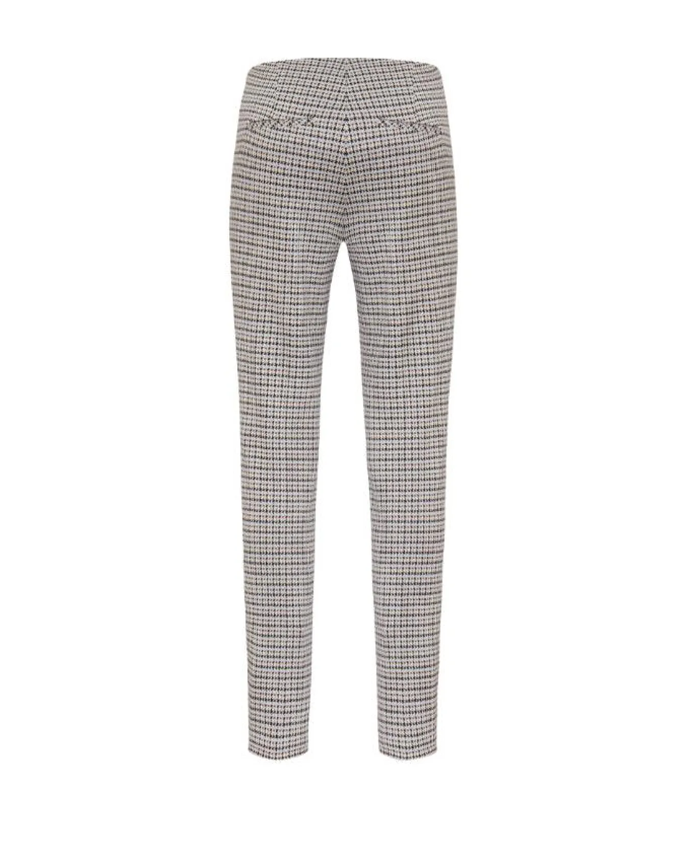 Cambio Ros Micro Check Ankle Pant