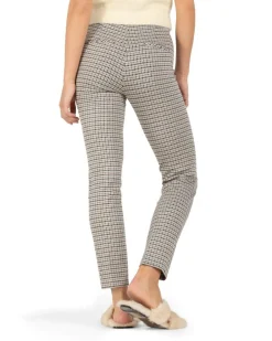 Cambio Ros Micro Check Ankle Pant