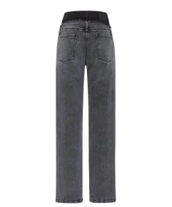 Cambio Shannen Two Tone Waist Jeans