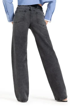 Cambio Shannen Two Tone Waist Jeans