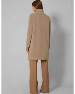 Cinzia Rocca Mid Length Wool Alpaca Coat