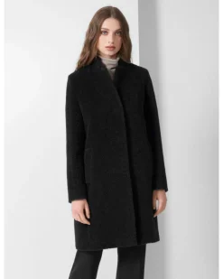 Cinzia Rocca Mid Length Wool Alpaca Coat