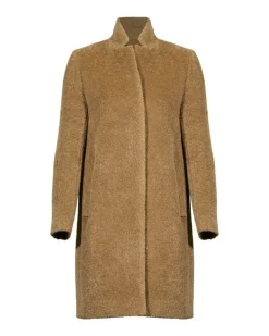 Cinzia Rocca Mid Length Wool Alpaca Coat