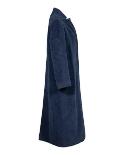 Cinzia Rocca Notch Collar Wool Alpaca Maxi Coat