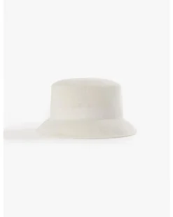 Cinzia Rocca White Cotton Fisherman Hat