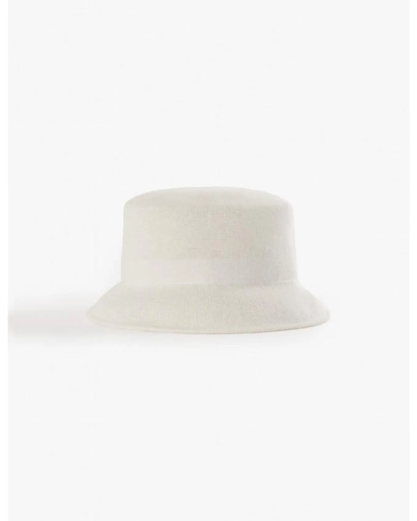 Cinzia Rocca White Cotton Fisherman Hat