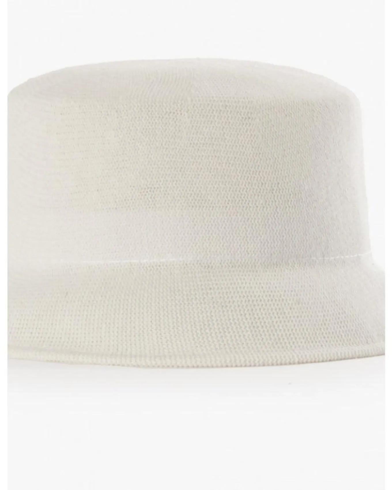 Cinzia Rocca White Cotton Fisherman Hat