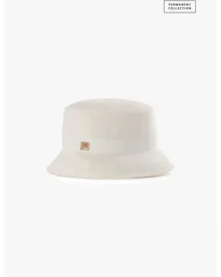 Cinzia Rocca White Cotton Fisherman Hat