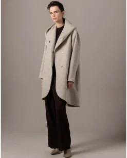 Cora Alpaca Cocoon Coat