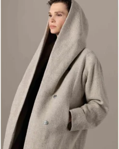 Cora Alpaca Cocoon Coat