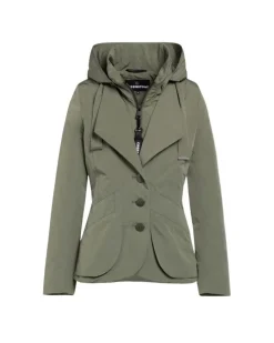 Creenstone Haike Hooded Blazer Jacket