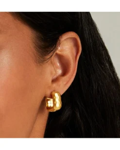 Dean Davidson Nomad Square Huggie Hoops