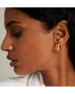 Dean Davidson Nomad Square Huggie Hoops