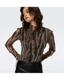 Diane Von Furstenberg Double Layer Remy Top