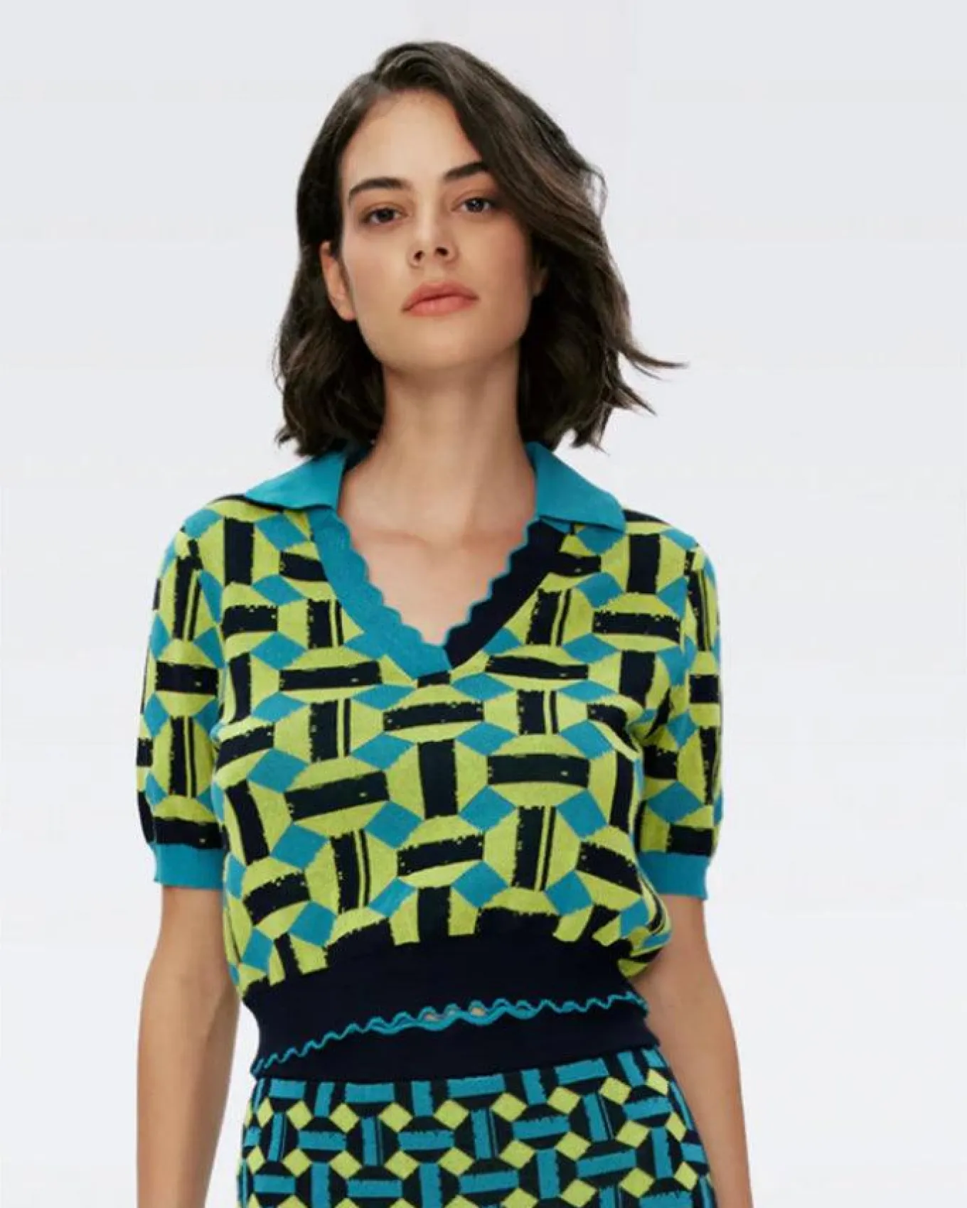 Diane Von Furstenberg Hannah Knit Top