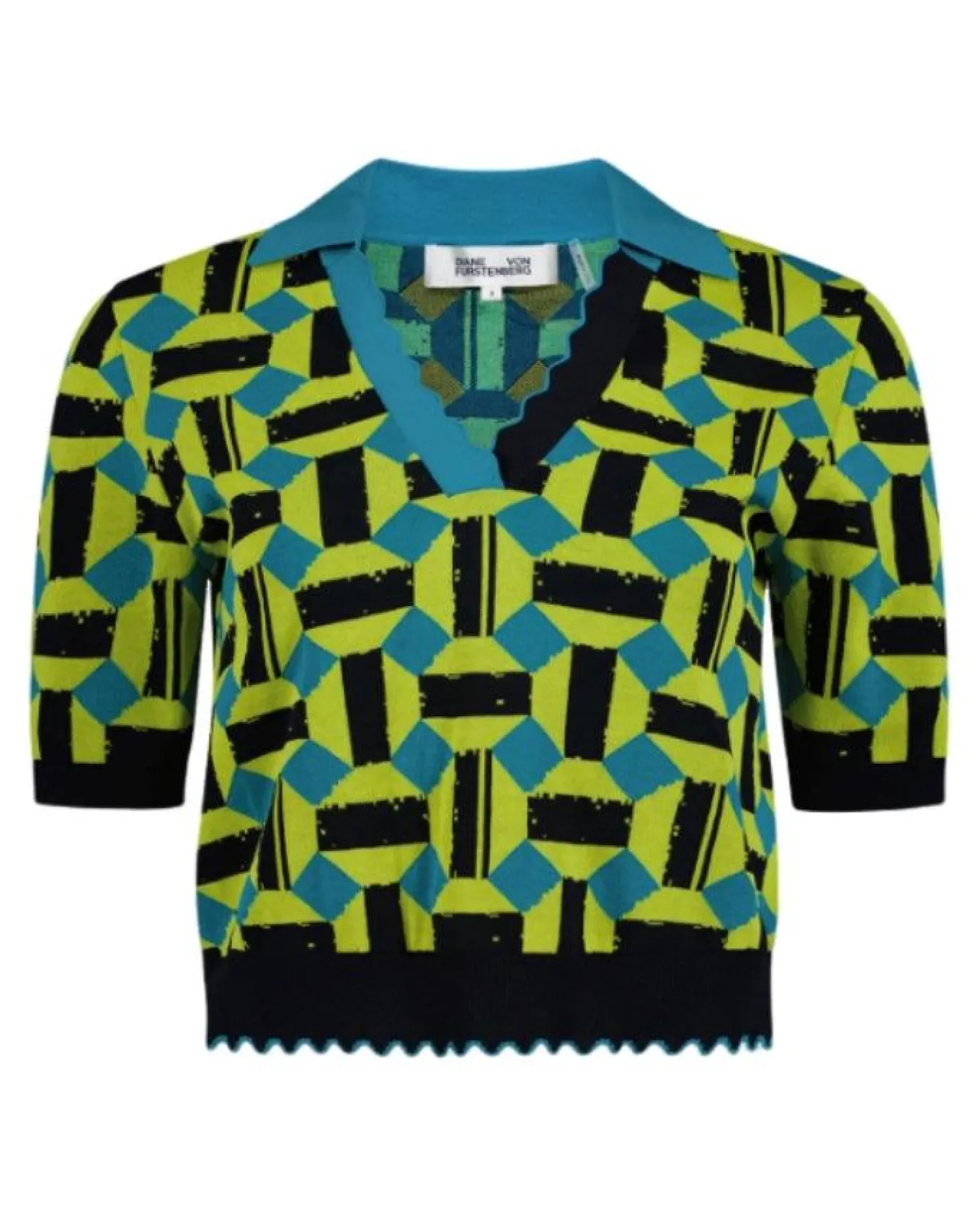 Diane Von Furstenberg Hannah Knit Top