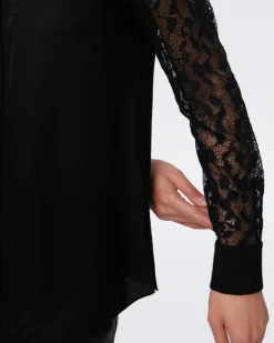 Diane Von Furstenberg Primrose Lace Blouse