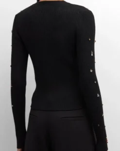 Dorothee Schumacher Embellished Merino Twinset