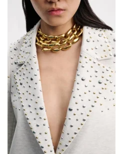 Dorothee Schumacher Emotional Essence Studded Jacket