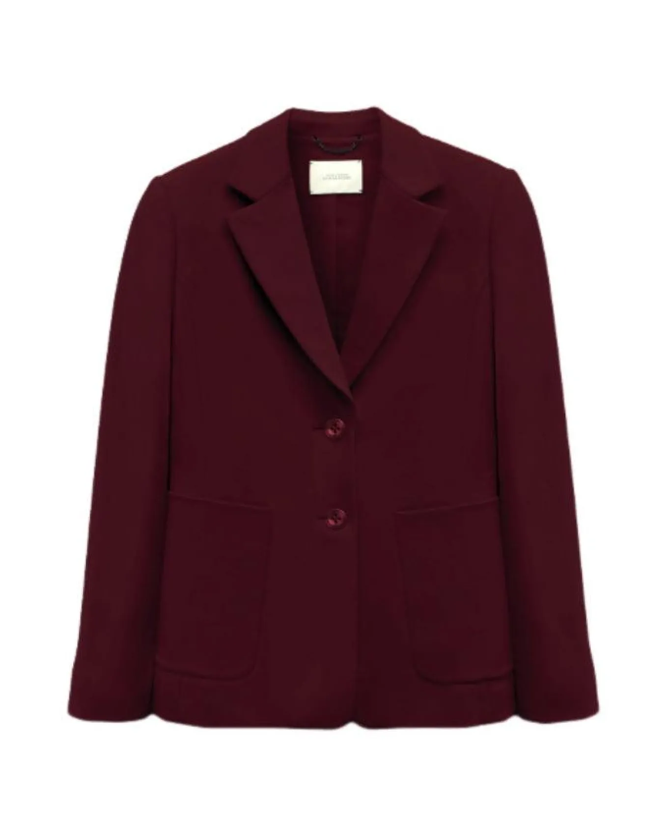 Dorothee Schumacher Emotional Essence Jacket Dark Burgundy