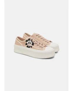 Dorothee Schumacher Floral Sportiness Embroidered Sneaker