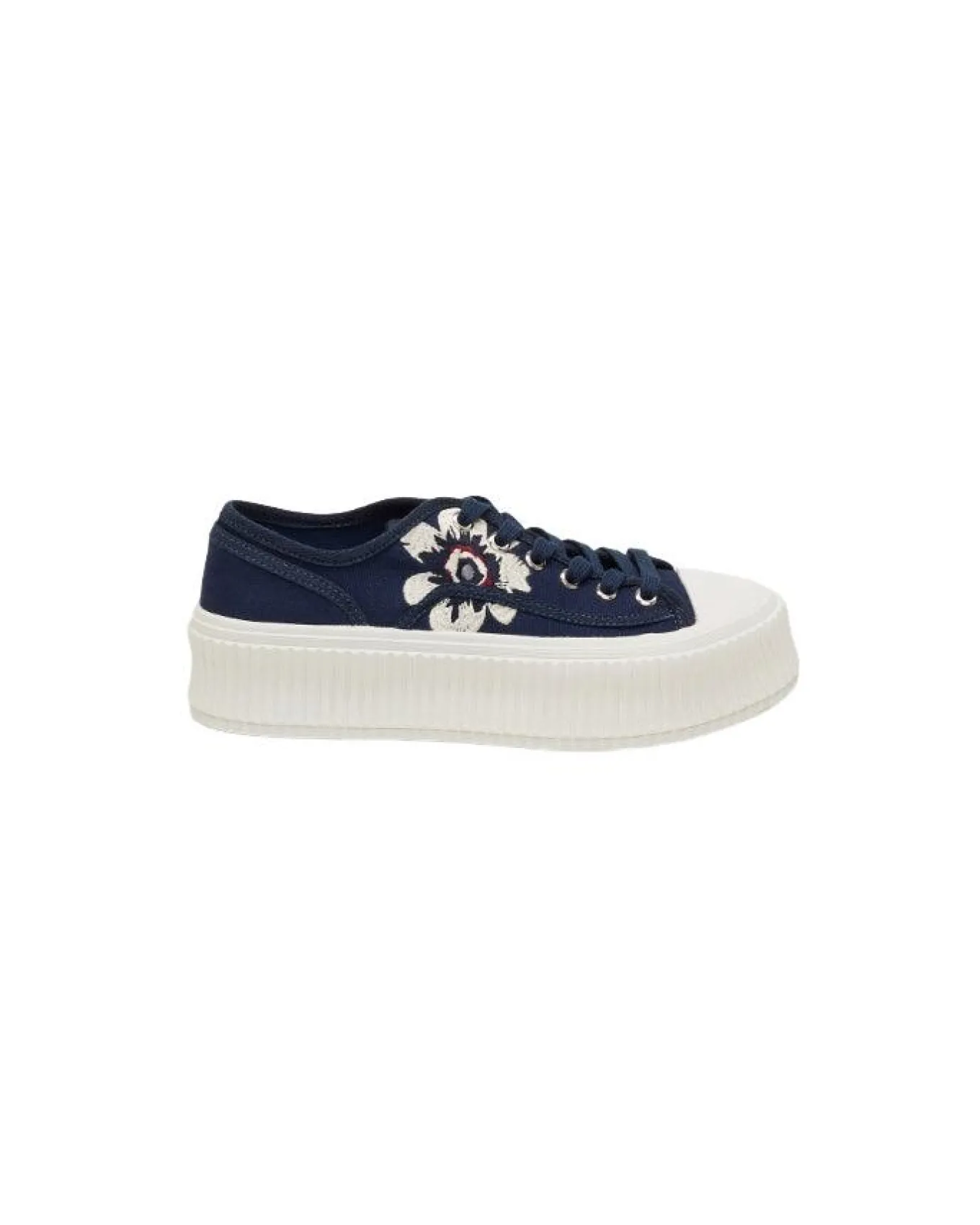 Dorothee Schumacher Floral Sportiness Embroidered Sneaker