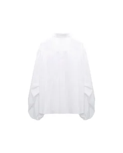 Dorothee Schumacher Poplin Power Voluminous Sleeves Blouse