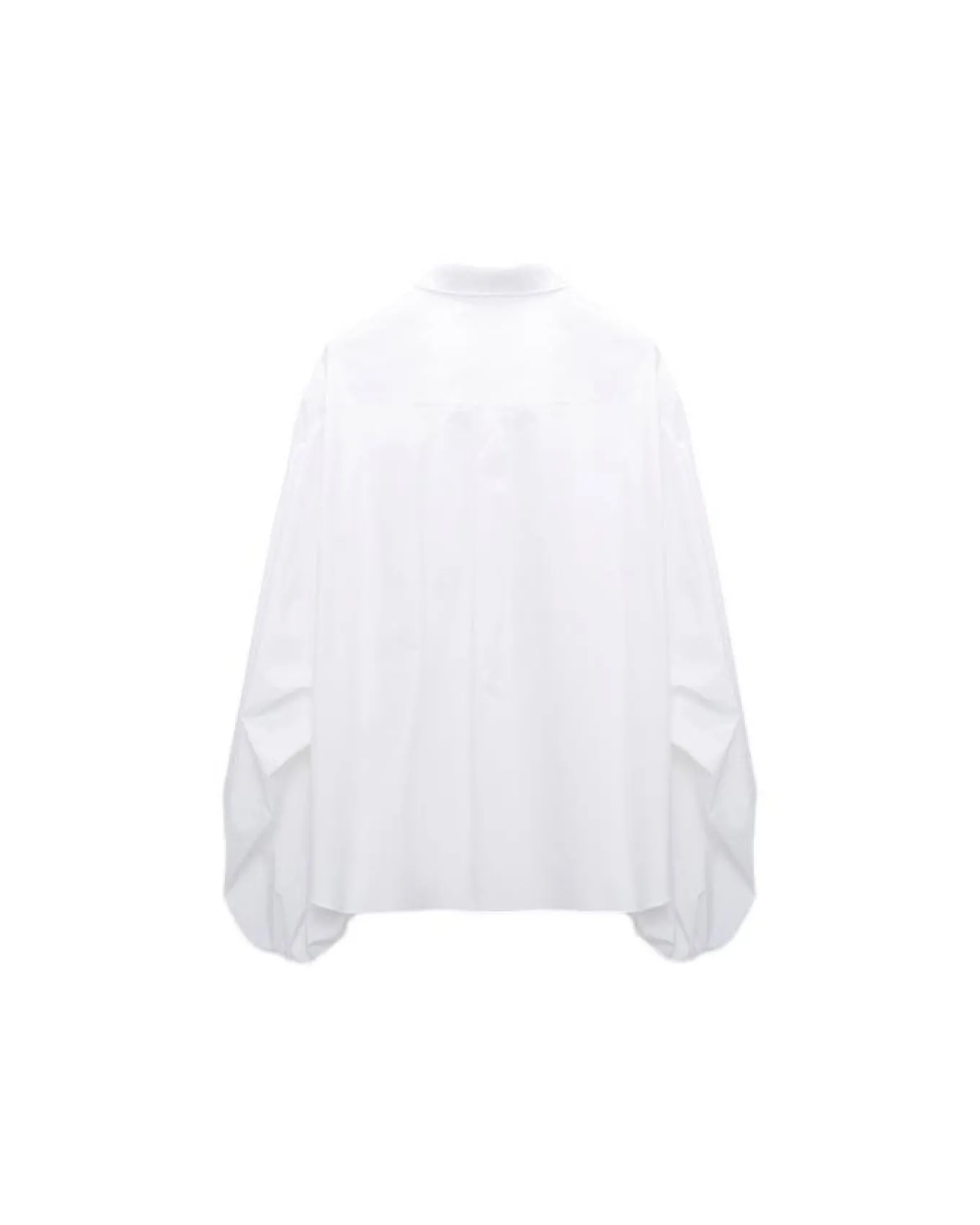 Dorothee Schumacher Poplin Power Voluminous Sleeves Blouse