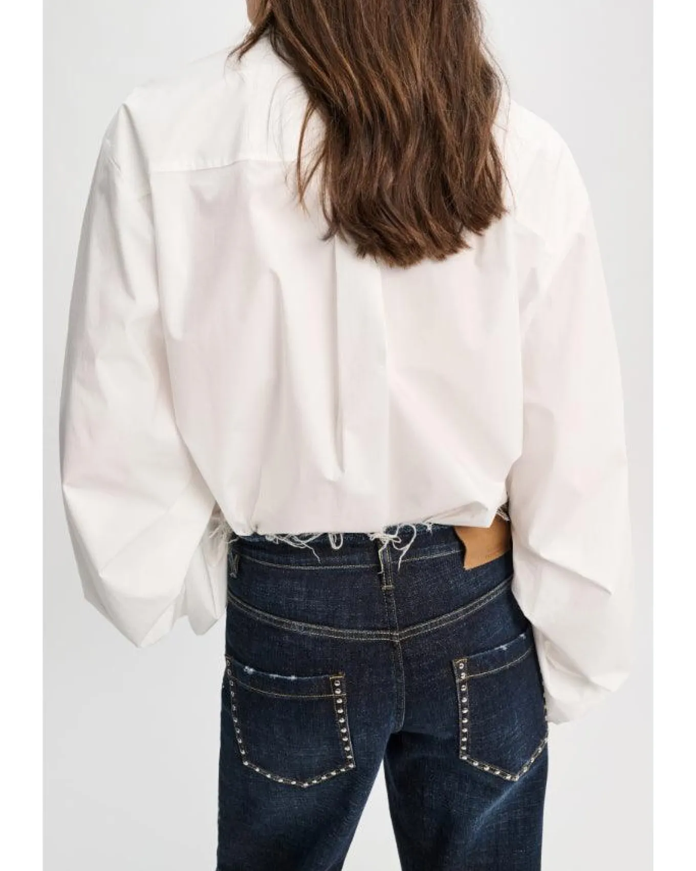 Dorothee Schumacher Poplin Power Voluminous Sleeves Blouse