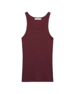 Dorothee Schumacher Simply Timeless Tank Top Burgundy