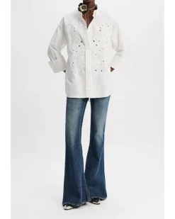 Dorothee Schumacher Western Coolness Mule Cow Sandal