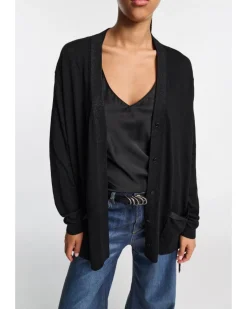 Dorothee Shimmering Merino Cardigan