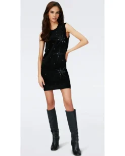 DVF Claudina Knit Jacquard Dress