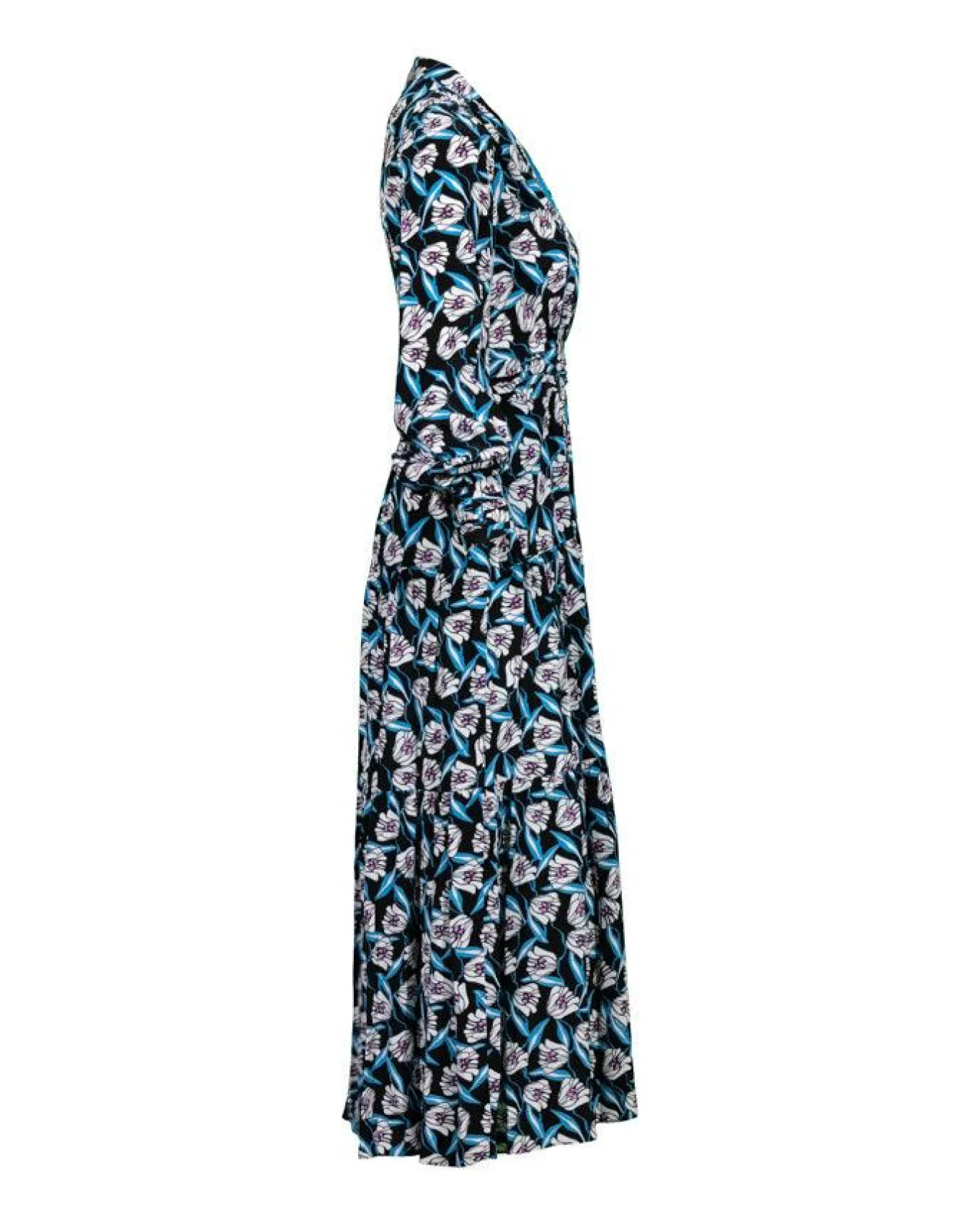 DVF Gil Floral Print Dress