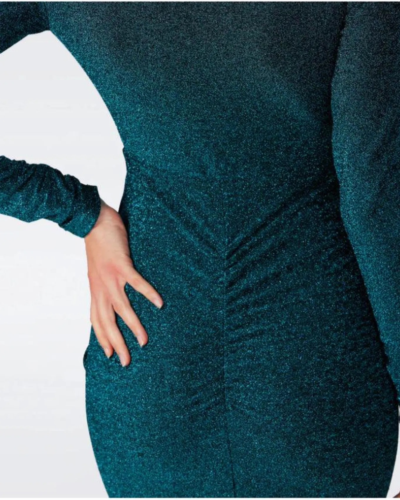 DVF Hades Metallic Dress